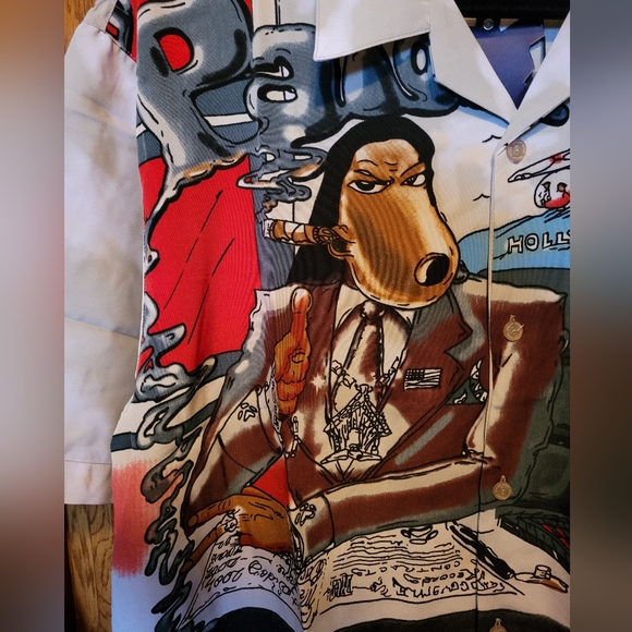 SNOOP DOGG DOG 🐕 VINTAGE BUTTON DOWN SHIRT - Picture 14 of 16